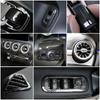 Для Mercedes Benz CLA Class C118 W118 CLA180 CLA200 CLA220 CLA260 часть центральной консоли автомобиля карбоновая отделка для ремонта против царапин