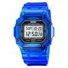 SKMEI 1999 Многофункциональные Наручные Часы с Отображением Даты reloj hombre Подсветка Дисплея Секундомер Цифровые Часы Мужские 5 Бар Водонепроницаемые