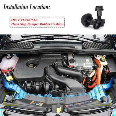 Новый 2 шт. Резиновый упор капота, демпфер, бампер для Ford Focus Escape Edge C-Max CV6Z16758A