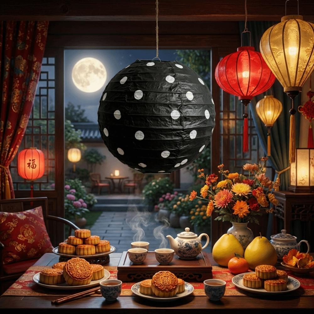 Vintage Folding Lantern Rustic Chinese Lantern Portable Lantern Ball Wedding