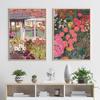 Цветочные принты, акварельные цветы, Лондон, Англия, настенное искусство, холст, живопись, фотографии для путешествий, дома, спальни, офиса, настенное художественное украшение