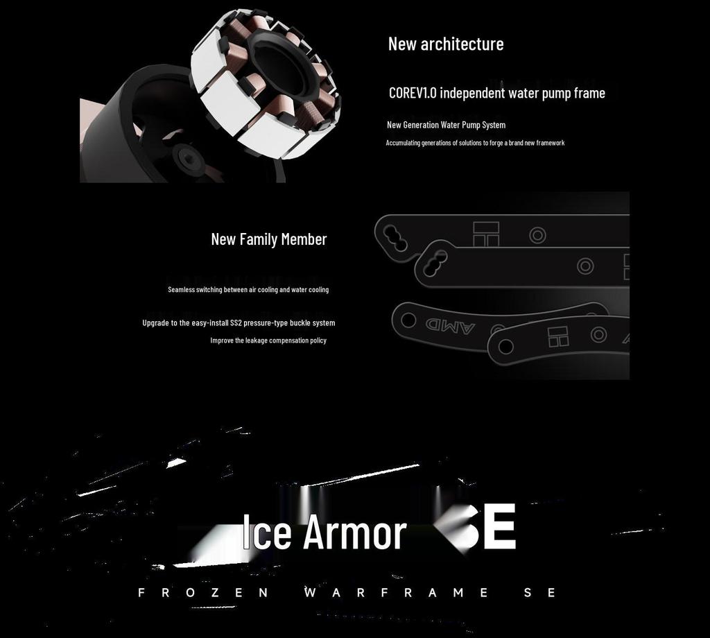 Thermalright FW360 SE Ice Armor ARGB 360 AIO Liquid Cooler with LCD Display