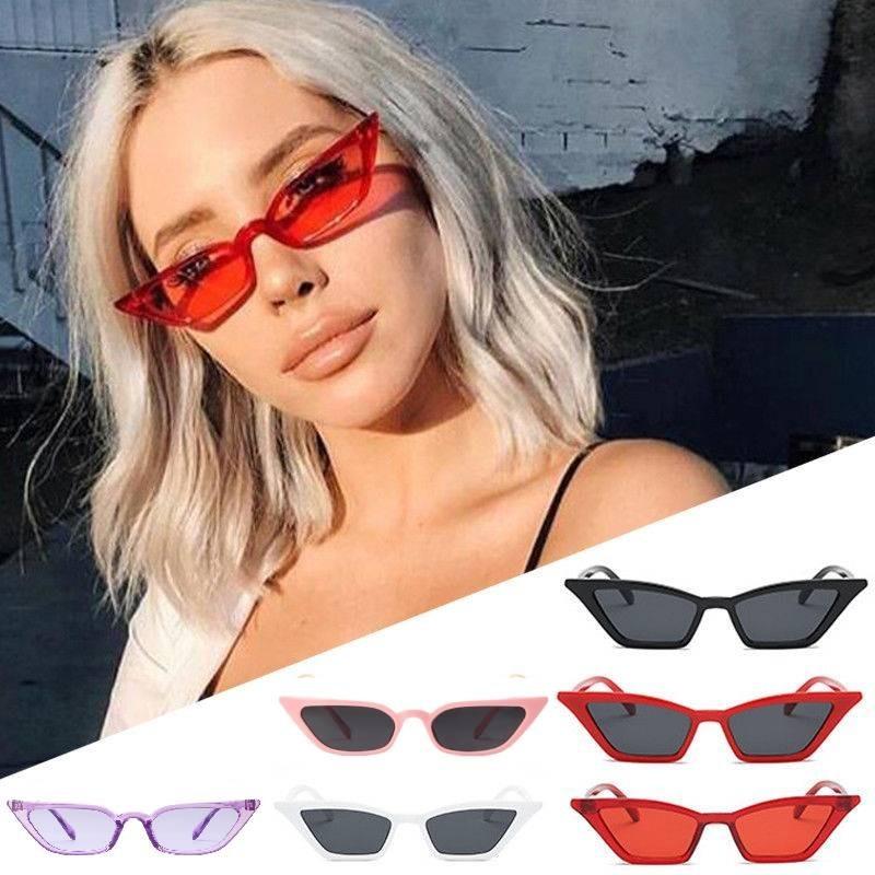 Trendy Women Cat Eye Design Sunglasses With Retro Small Eyeglass And Uv Protection