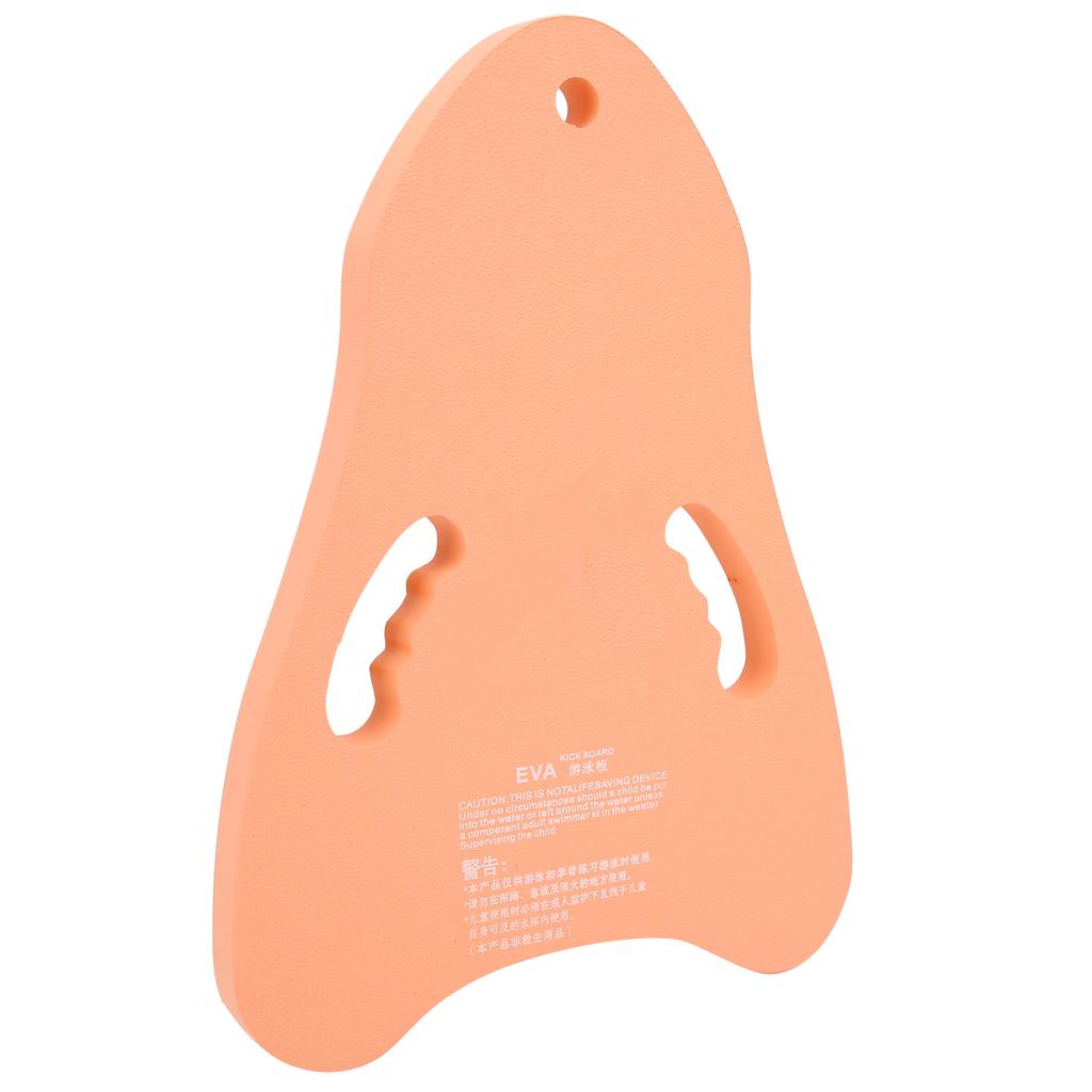 Safety Swimming Tranning Aid Kickboard EVA Floating Board with Handle for ChildrenOrange