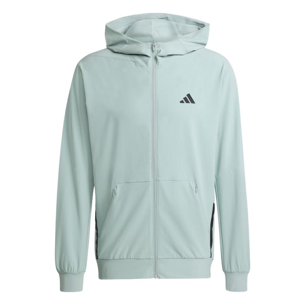 adidas D4T Однотонная быстросохнущая влагоотводящая куртка с капюшоном Мужские куртки KA4824