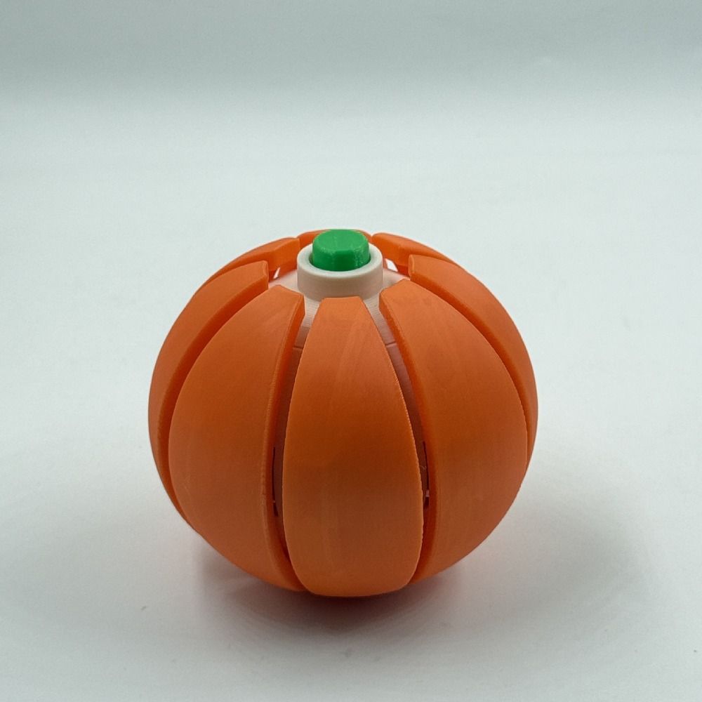 Button Click Fidget Clicker Fruit Design Stress Relief Toy Pumpkin Squishy Toy  Party Giveaway