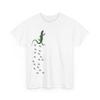 Lizard Footprint Shirt, Gecko Reptiles Lizard Lovers Women Men Cute Shirt