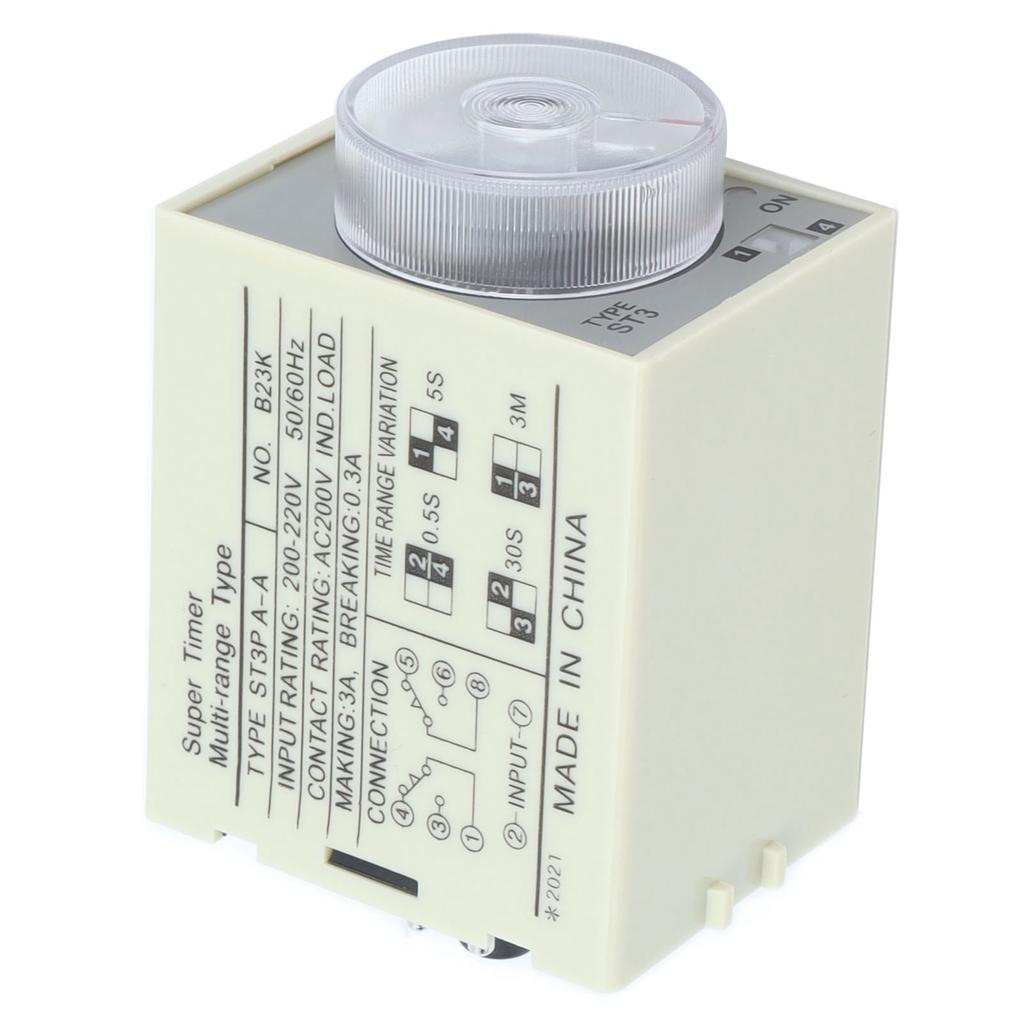 BERM Реле времени Регулируемый таймер задержки включения Аксессуар Запасная часть ST3PAA(DC24V )