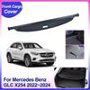 For Mercedes Benz GLC X254 300 2024 2024 2024 Car Rear Trunk Cargo Cover Partition Board Privacy Shield Shade Curtain Accessorie