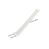 High Density Sponge Bed Gap Filler Soft Cloth Covered Adjustable Cuttable Mattress Extender for Headboard Wall Gaps Bedroom Use