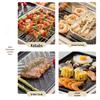 Beishanlang Round Dual-Sided Outdoor BBQ Grill