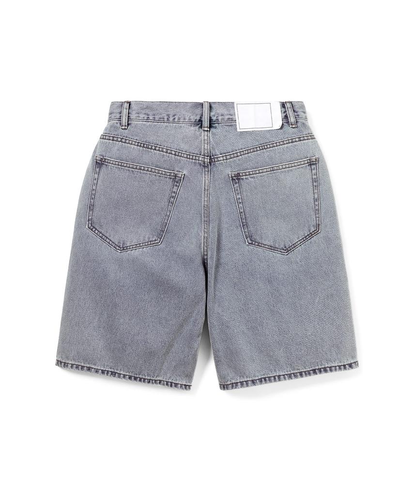 THISISNEVERTHAT Washed Denim Short Washed Blue
