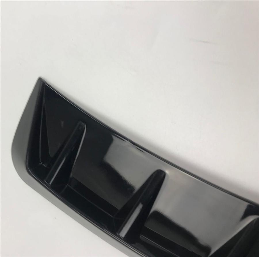 Глянцевый Черный Боковой Эмблема Крыла Переднего Крыла Автомобиля Значок Капот Расширители Арок Защита Колесной Арки Бровь Защитник Брызговик Наклейка Расширитель Защита Арки