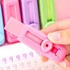 Выдвижная стирательная резинка Push-Pull для учеников и художников, чисто стирающая, с низким уровнем пыли, сменная, милые школьные принадлежности для детей