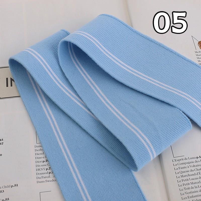 90x6см Эластичная вязаная ткань DIY Резинка для горловины, манжет, низа изделия Вязаная ткань для шитья Бейсбольной формы, куртки, одежда