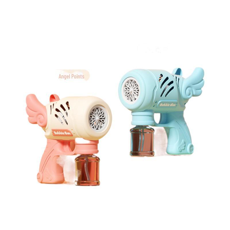 "Leak-Proof Automatic Bubble Machine Toy for Children - Douyin Style"