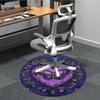 1pc Butterfly Heart Decorative Carpet for Office Non-Slip, Round Carpet, Soft & Comfortable, Carpet for Office,  Round Floor Mat yy251225169