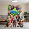 Hot Blanket Super Warm Comfortable Plush Throw The Blanket Game Child Home Sofa  SSims Bedroom Gift