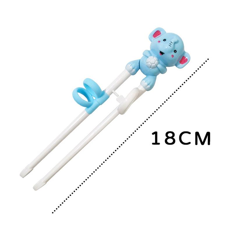 Детские обучающие палочки для еды, палочки для еды с мультяшными животными, палочки для начинающих, посуда, палочки для еды