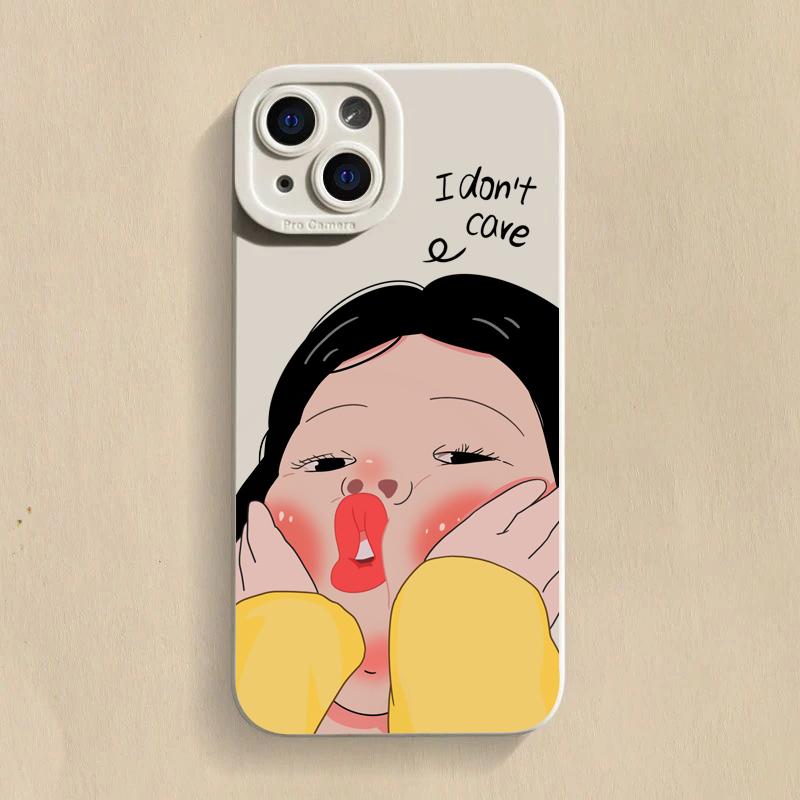 Funny Boy Cute Girl Couple Phone Case For Redmi Note 13 12 11 Pro Plus 5G 12S 11S 11 10S 10 9S 9 Redmi 12C 13C Soft Cover