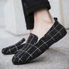 Man Shoe Canvas Plaid Red Common Breathable Casual Shoes for Men Retro Hiking Comfortable Leisure Footwear Offer Adults Sneakers