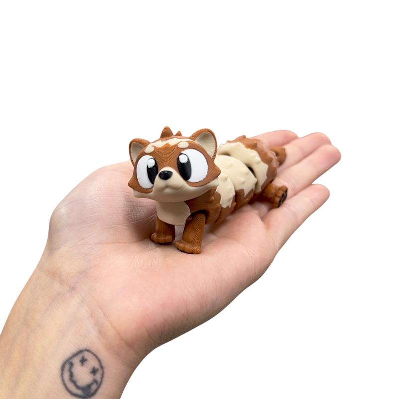 Mini Baby Animals - Cute 3D Printed Articulated Toy Figures - Collectible Figurines Decor