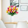 10 штук искусственных шелковых поддельных цветов 13,5 дюймов для весенних подарков на День матери, пасхальных подарков, украшения для дома, кухни, свадьбы