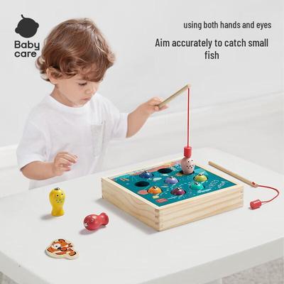 babycare Деревянная магнитная рыбалка
