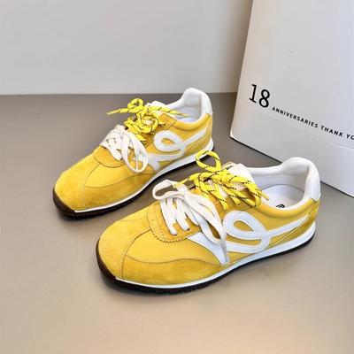 Сохранить версию~ ретро мягкая кожа на шнуровке обувь Форреста Гампа женские плоские весна и лето новые универсальные повседневные моральные тренировочные туфли маленькие белые туфли