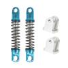 Set of 2 RC Car Front Shock Absorber Damper Spring with Fixed Seat for RC Parts