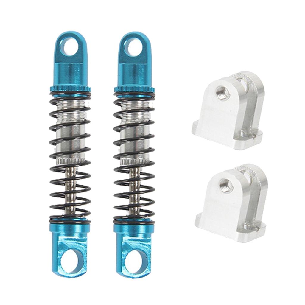 Set of 2 RC Car Front Shock Absorber Damper Spring with Fixed Seat for RC Parts