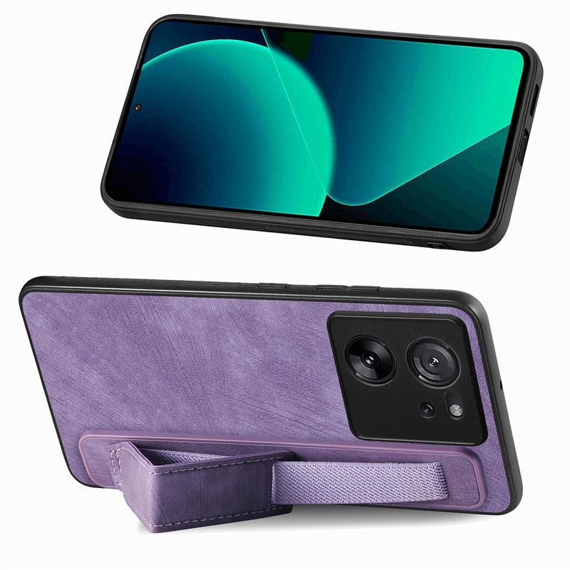 Кожаный чехол-держатель для телефона Samsung S24 S23 S22 Ultra A34 iPhone 16 15 Pro Max 14 13 12 11 Xiaomi 13T Redmi Note 12 Противоударный тонкий чехол