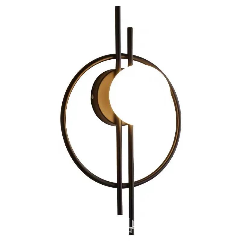 Легкая роскошь Современные светодиодные настенные светильники со стеклянными шарами для гостиной, фоновая подсветка для ТВ-стены, подсветка для прихожей, спальни, прикроватная лампа, домашний декор, светильник