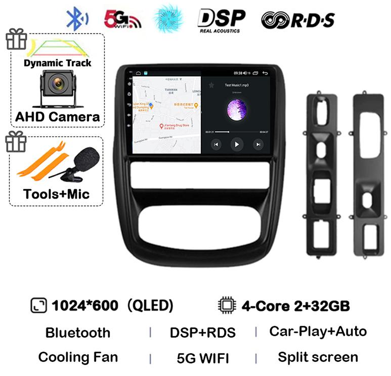 Android 14 Carplay Автомагнитола для Renault Duster 1 2010 2011 2012 2013 2014 2015 Мультимедийный Видеоплеер GPS 360 Камера 4G