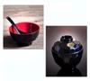 Japanese Style Miso Soup Cover Bowl Commercial Plastic Instant Noodle Small Melamine Bowl Korean Dish Tableware Cup Ramen Spoon