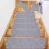 Коврик для ступенек, нескользящий коврик для лестницы, декоративный коврик из термопластичной резины, моющийся, безопасный для дома, поглощающий коврик для лестницы, напольные коврики, защитный коврик