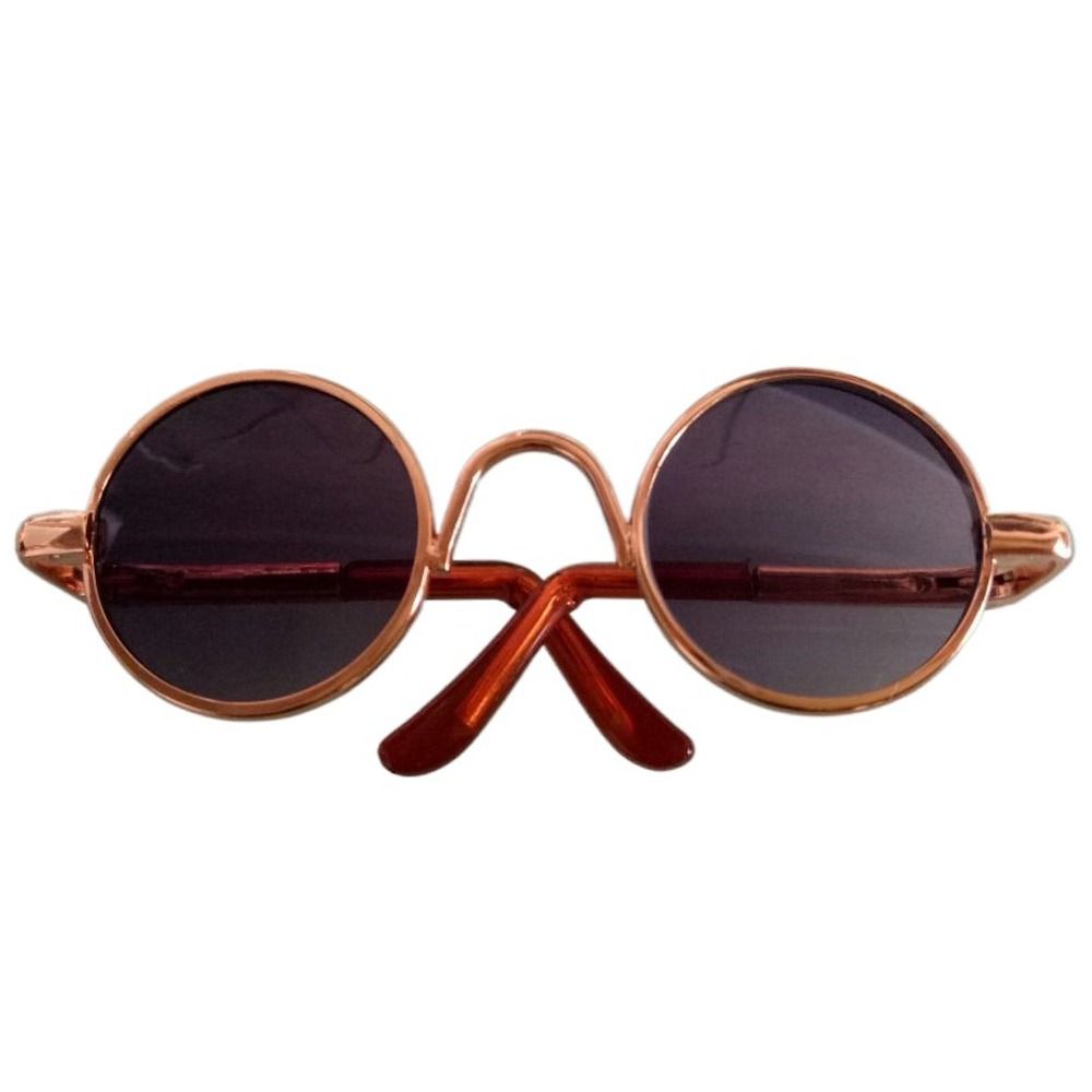 Plush Doll for 1/31/4 BJD Glasses Clothes For 10/15cm Dolls Plush Doll Eyeglasses Cute Heart Frame