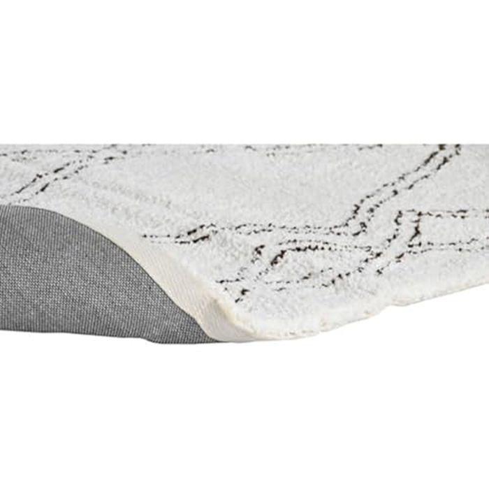 Tapis - HOME ESPRIT - Noir Beige - 175 x 100 cm - Rectangulaire - Moderne - Intérieur