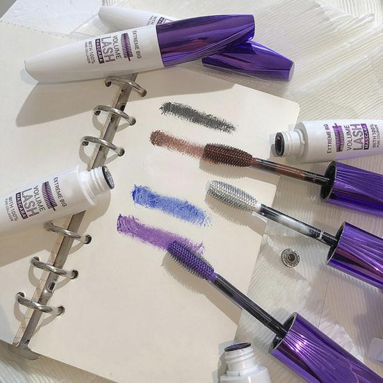 Yousheng 10g Curling Mascara Не размазывается Не слеживается 5D Эффект Стойкая Быстросохнущая Тушь для ресниц Тонкая Укладка Женская Поставка