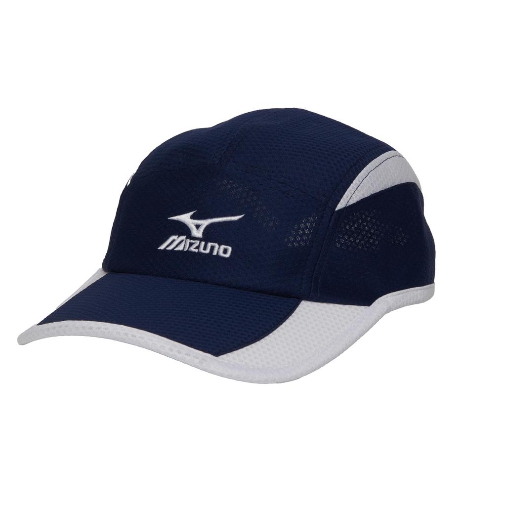Mizuno Walking Size Cotton Men's Cap, C2JWB158, Navy, 100% (Head Circumference 56-60cm)