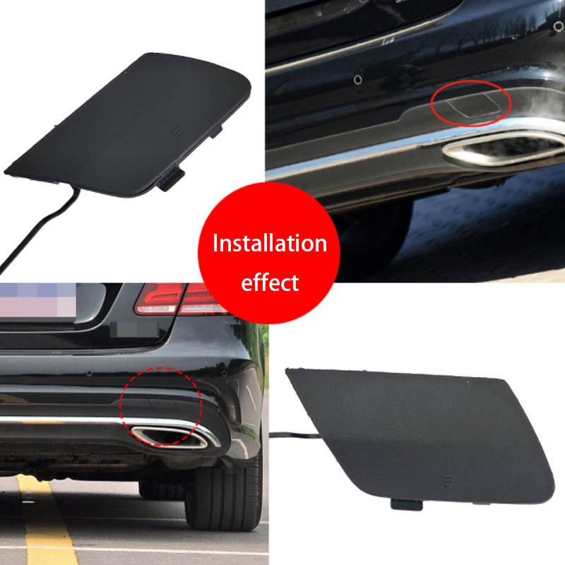 For Mercedes Benz W212 E-Class Sport rear bumper trailer cover towing hook cover 2128850356 2014-2015