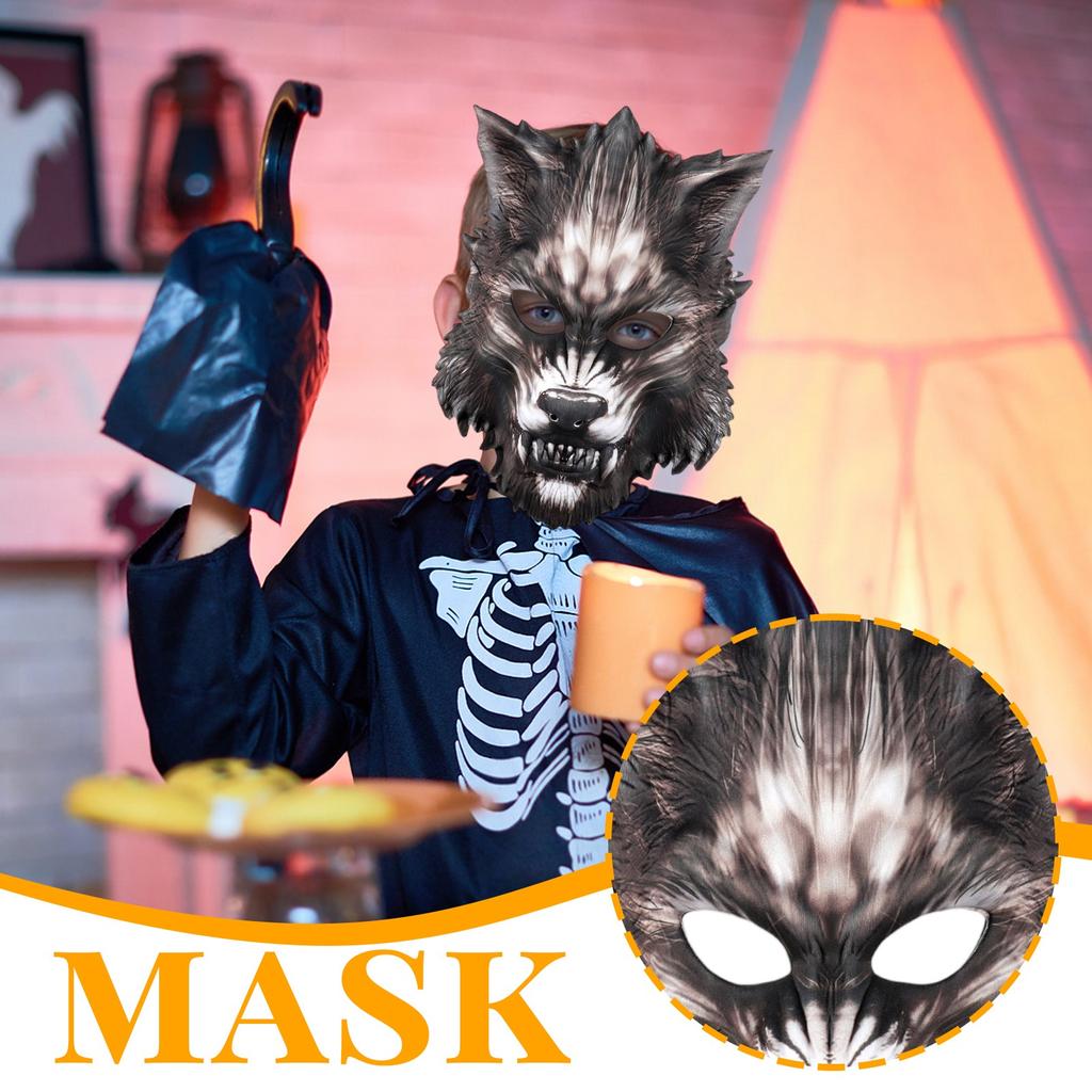 Carnival Party Masquerade EVA Half Face Animal Mask