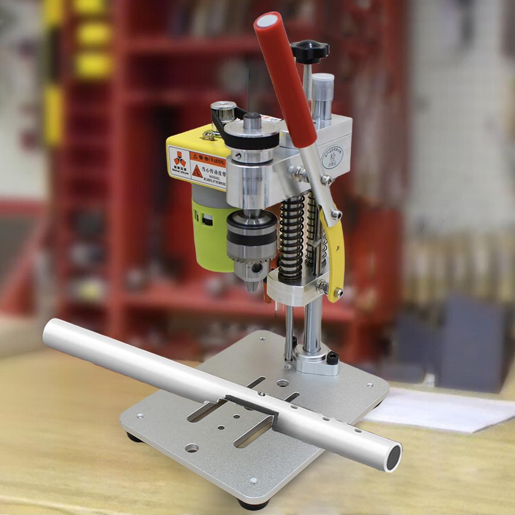 Mini Drill Press Portable Benchtop Driller 791 Motor Precision Table Drilling Machine Metal Wooden DIY Jewelry Making Tools