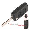 Jingyuqin 20ps Car Key Case Shell For Peugeot 307 407 308 607 For Citroen C2 C3 C4 C5 C6 C8 XSARA PICA CE523 HU83 CE536 VA2