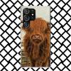 Cute Highland Cow Phone Case for Samsung Galaxy S26 S25 Edge S24 S23 Ultra S22 Plus S21 FE S20 + Soft Cover Print Fundas Galaxy