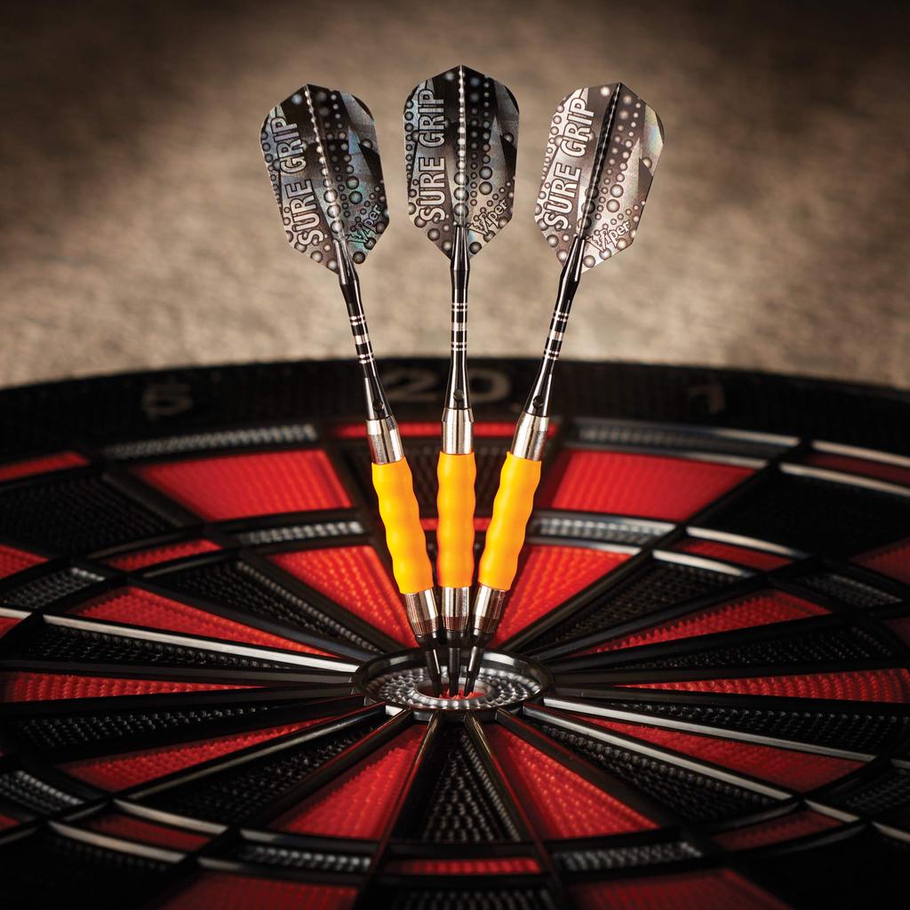 Viper Sure Grip Orange Soft Tip Darts 18 Gram 20-0003-18 -