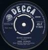 7inch Record KARL DENVER - Never Goodbye 45F11431 Decca 1962 UK Pop Used
