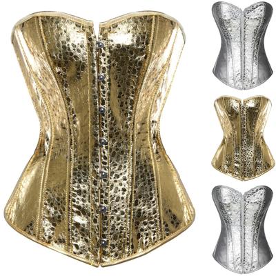 Женский сексуальный корсет на молнии с кружевом на спине, топ-бюстье, стринги, корректирующее белье
