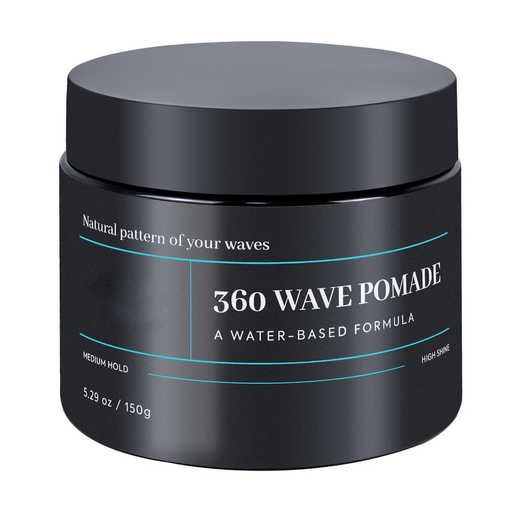 Men's 360 Wave Pomade Hair Styling Pomade Hair Pomade For Men Strong Hold And Layered Waves(150g/5.29oz)