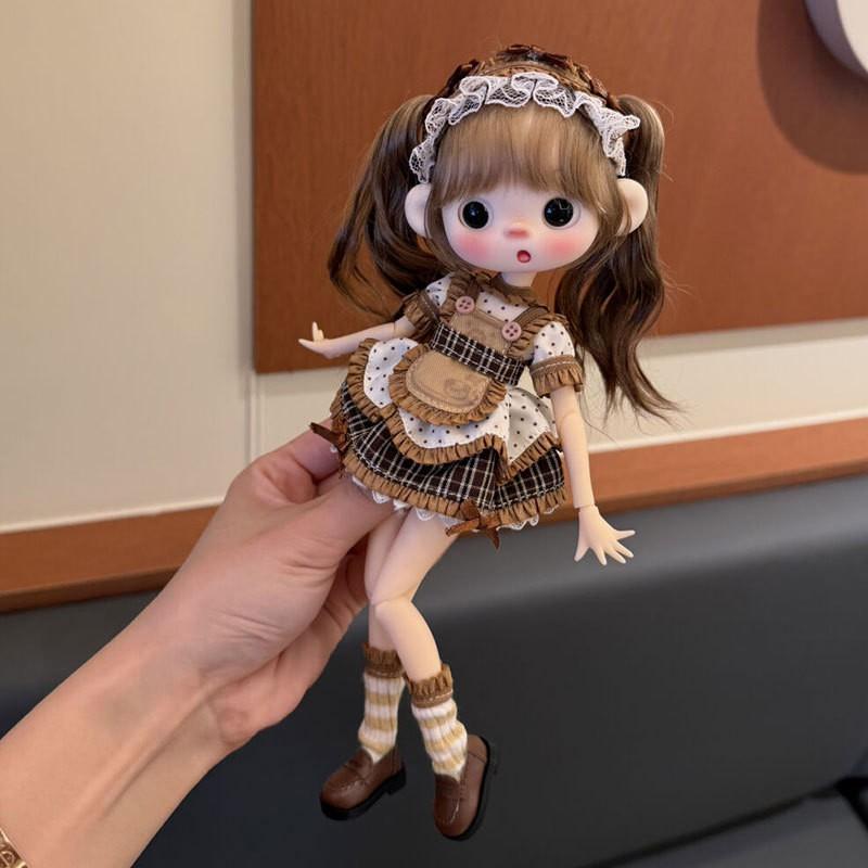 Набор одежды для BJD кукол 8 дюймов 12 дюймов Ob11 11-17 см шарнирные куклы Милая стильная одежда только